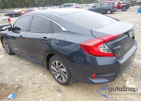 2016 Honda Civic Ex из США, поврежденный, VIN 19XFC2F7XGE071211